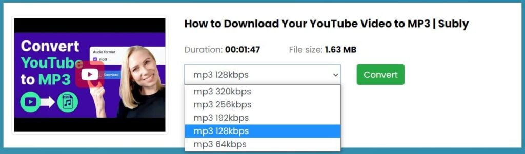YT2conv