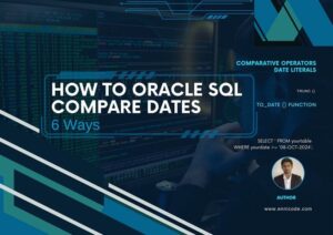 oracle sql compare year of date