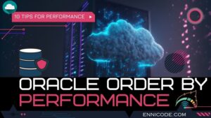 oracle order by performance