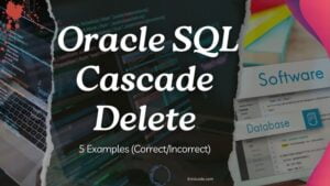 Oracle SQL Cascade Delete